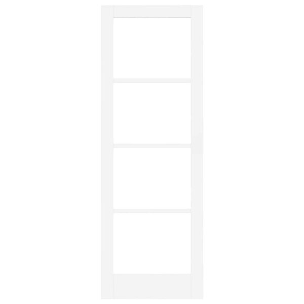 vidaXL Вътрешна врата ORKDAL Бяло грундирано 73,5 x 211 см