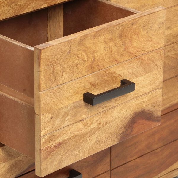 vidaXL Бюфет, 58x30x75 см, акациево дърво масив