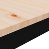 vidaXL Бар маса Естествен 110 x 55 x 105 см Солидно борово дърво