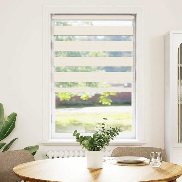 vidaXL Зеброва щора 80x100 см ширина на плата 75,9 cm полиестер