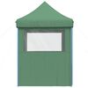 vidaXL Парти шатър Зелен 200 х 200 х 306 см Оксфордска тъкан
