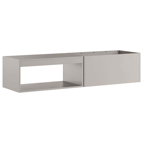 vidaXL Огнище Кафяво 160 х 45 х 35 см Стомана