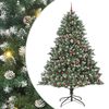 vidaXL С изкуствено коледно дърво Зелен 240 cm