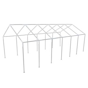 vidaXL Стоманена рамка за 12x6 м парти палатка