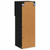 vidaXL Стенни ТВ шкафове 2 pcs Черния дъб 30,5 x 30 x 90 см
