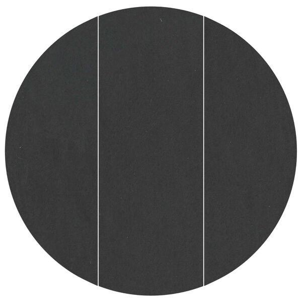 vidaXL Покривало за дъното на басейна Черно &Oslash; 366 cm Нетъкан текстил