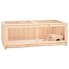 vidaXL Клетка за хамстери 104x52x38 см масивна ела