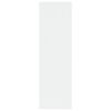 vidaXL Стенен рафт, бял, 85x16x52,5 см, инженерно дърво