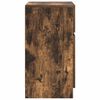vidaXL Нощно шкафче, Опушен дъб, 39x35x65 см, инженерно дърво