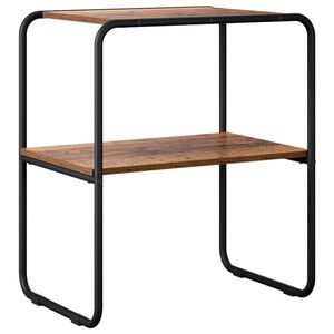 vidaXL Конзолна маса Старо дърво 60 x 42,5 x 70 см Инженерна дървесина