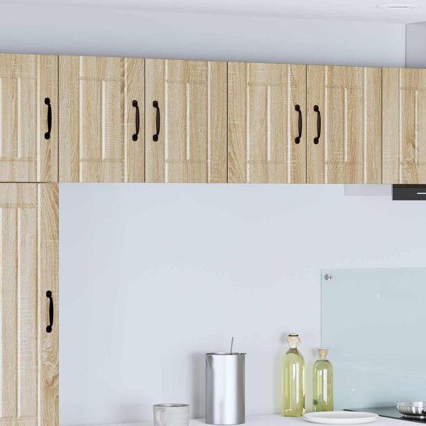 vidaXL Кухненски стени шкафове 2 pcs Сонома дъб 60 x 31 x 40 см