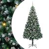 vidaXL С изкуствено коледно дърво с 300 LED светодиода Зелен 240 cm