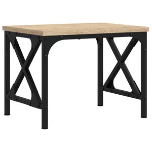 vidaXL Стойка за принтер, дъб сонома, 40x30x31 см, инженерно дърво