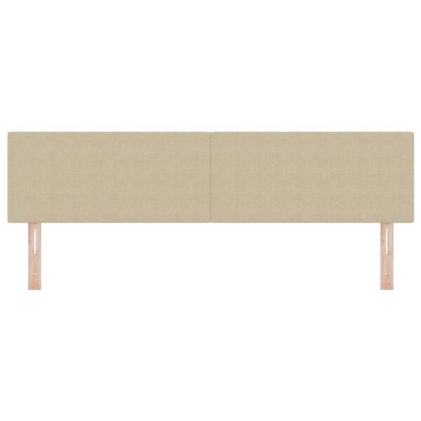 vidaXL Облегалка за глава Светлозелено сиво 180 cm Изкуствена