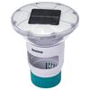 Bestway Плаваща соларна лампа с LED ленти Бяло &Oslash; 7,6 см PC и ABS