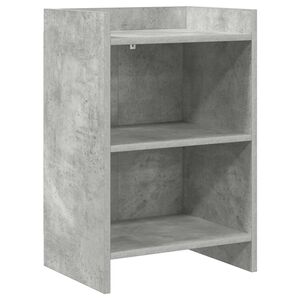 vidaXL Нощни маси Бетонно сиво 40 x 30 x 60 cm Инженерна дървесина