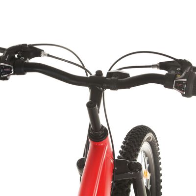 vidaXL Планински велосипед 21 скорости 29 цола 53 см рамка червен