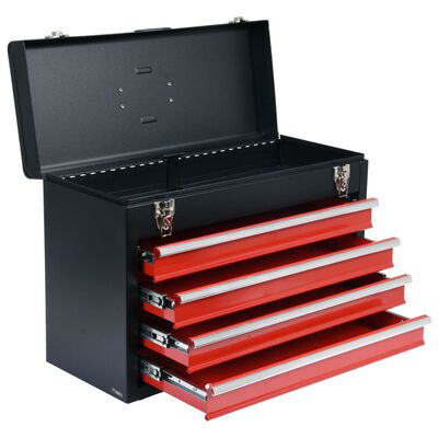 YATO Кутия за инструменти с 4 чекмеджета, 52x21,8x36 см