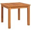 vidaXL Mаса за кафе, 40x40x36 см, акациева дървесина масив