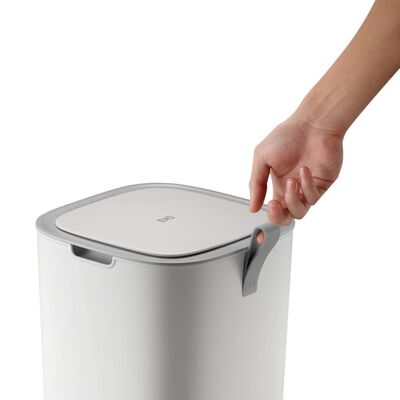 ЕКО Smart Сензорен кош за боклук Morandi, 30 л, бял