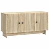 vidaXL ТВ шкаф 99 x 34,5 x 50 см Дъб сонома Инженерна дървесина