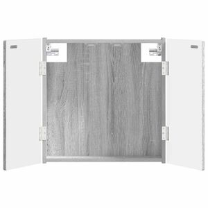 vidaXL Кабинет за дартборд ARNHEM Сив Сонома 52,5 x 10,5 x 53,5 см