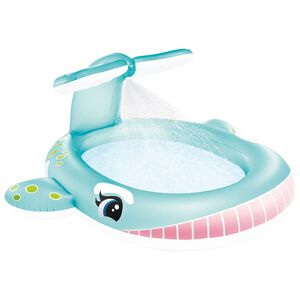 Intex Басейн Whale Spray Pool 201x196x91 см