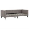 vidaXL Кушетка, таупе, 80x200 см, плат