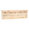 vidaXL Къща за врабчета с 5 стаи, 68x15x21 см, чамово дърво