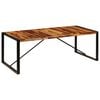 vidaXL Трапезна маса, 220x100x75 cм, акациево дърво масив