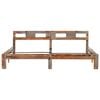 vidaXL Рамка за легло без матрак, масивна дървесина, 200x200 см