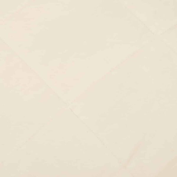 vidaXL Утежнено одеяло светлокремаво 120x180 см 9 кг плат