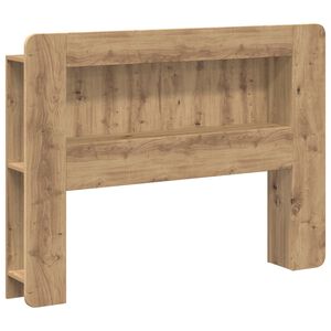 vidaXL Табла за легло Дъб артизан Инженерен дървен материал