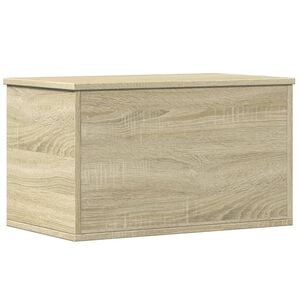 vidaXL Кутия за съхранение дъб сонома 60x35x35 см инженерно дърво