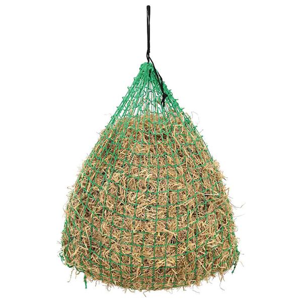 vidaXL Мрежа за сено, 2 бр, кръгла, 0,75x0,5 м, полипропилен