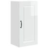 vidaXL Панел за миялна машина Kalmar Лъскаво бяло 40 x 31 x 80 см