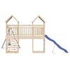 vidaXL Комбинирано детско съоръжение за игра на открито, бор масив