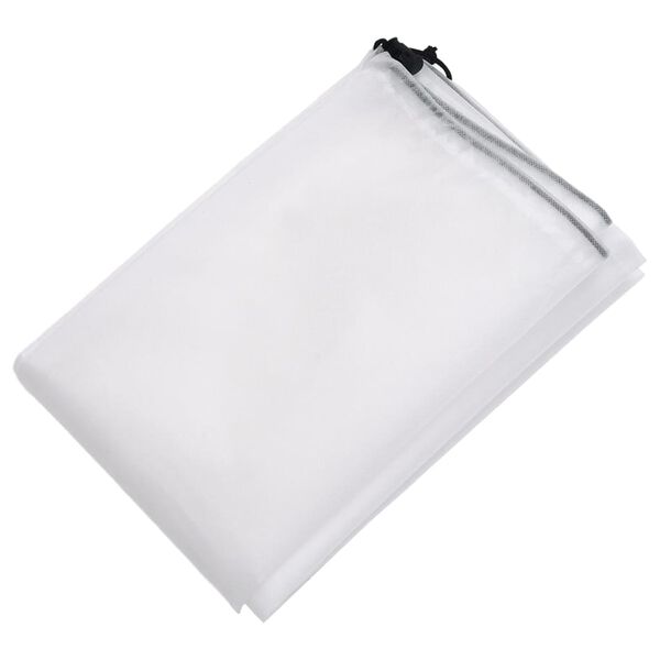 vidaXL Покривала за растения с шнур, 8 бр, 70 г/м&sup2;, 0,8x1,2 м