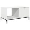 vidaXL Масичка за кафе Бяло 90 x 49 x 46 см Инженерна дървесина