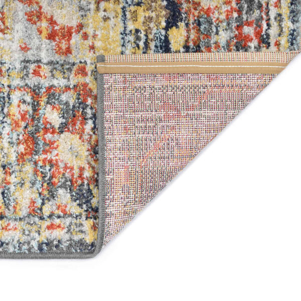 vidaXL Килим, син, 160x230 см, PP