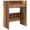 vidaXL DJ маса Старо дърво 62 x 45 x 102 см Инженерна дървесина