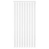 vidaXL Вертикална щора, плат, 150x180 см, бяла