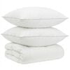 vidaXL Долен комплект 90% гъши пух FULDA 3 бр. 135 x 220 см 310 GSM