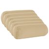 vidaXL Калъфка за възглавница 6 pcs HEERLEN Бежово &Oslash; 15 x 40 см