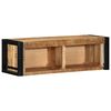 vidaXL ТВ шкаф 80x30x25 cm Масивна груба дървесина Манго