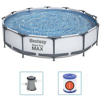 Bestway Steel Pro MAX Комплект плувен басейн 366x76 см
