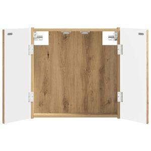 vidaXL Кабинет за дартборд ALKMAAR Дъб артизан 52,5 x 10,5 x 53,5 см