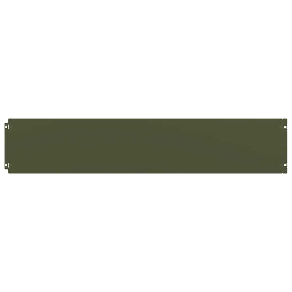 vidaXL Краища за тревни площи 30 бр. маслиненозелени 20x103 cm