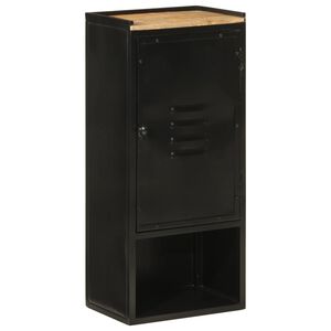 vidaXL Шкаф за баня 40x27x90 см масивно мангово дърво