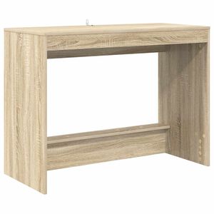 vidaXL Легло с бюро Дъб сонома Инженерна дървесина 100 x 45 x 75 cm